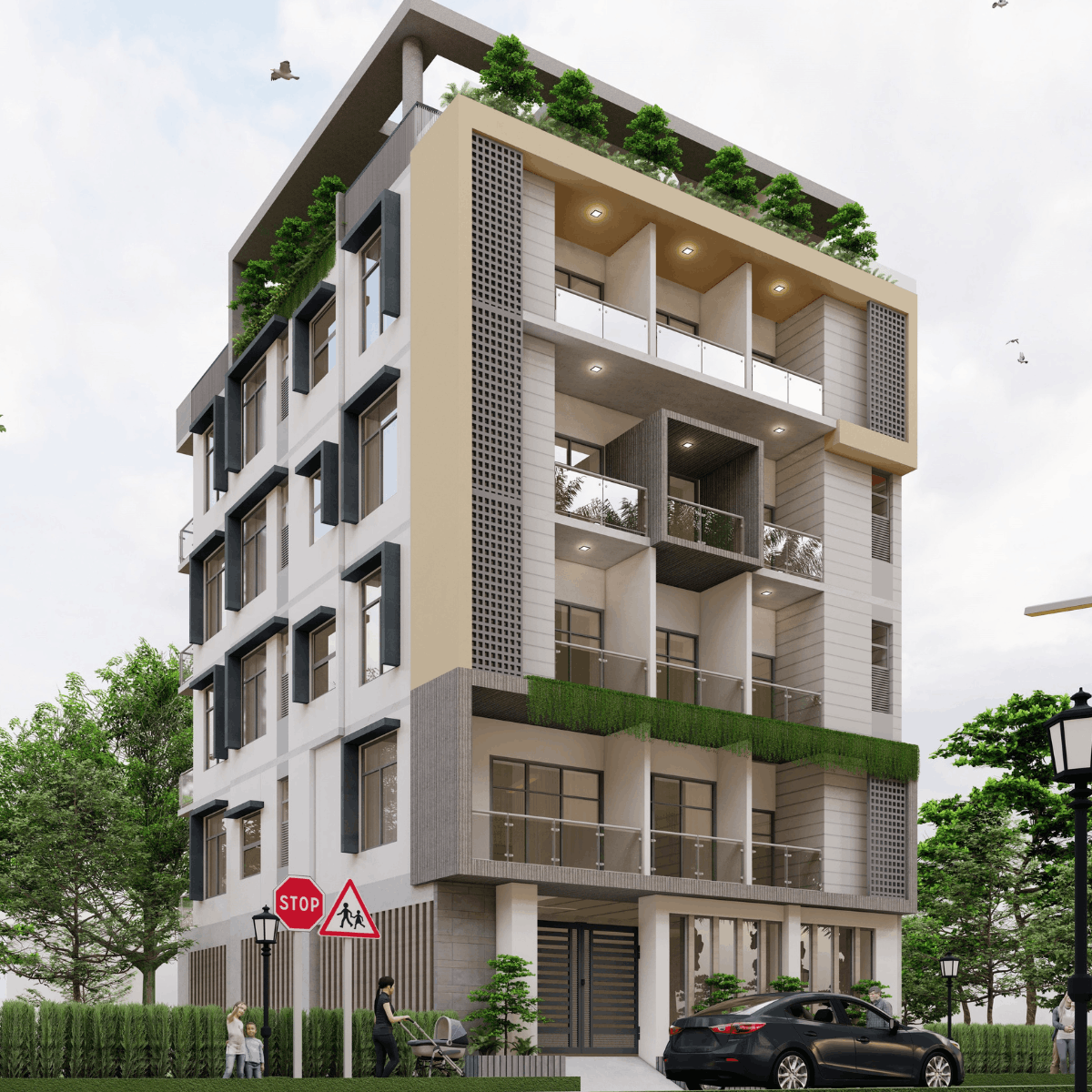 Architectural firm Chattogram, Building design Chattogram, AllSquare