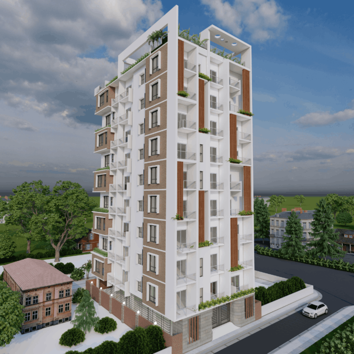 Architectural firm Chattogram, Building design Chattogram, AllSquare